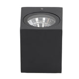 5W Outdoor LED Wall Lamp Light Aluminum Waterproof 85‑265V for Hallway Patio Porch Exterior Light Fixtures 8x7.5x6.5cm White Light