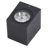 5W Outdoor LED Wall Lamp Light Aluminum Waterproof 85‑265V for Hallway Patio Porch Exterior Light Fixtures 8x7.5x6.5cm Warm Light