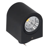5W LED Wall Light Cylindrical Aluminum Case Lighting Lamp for Corridor Porch Aisle 85‑265V 3000K Warm Light