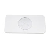 LED Wall Light USB Interface Wireless Charging LED Wall Lamp for Living Room Bedroom 85‑265V White Right