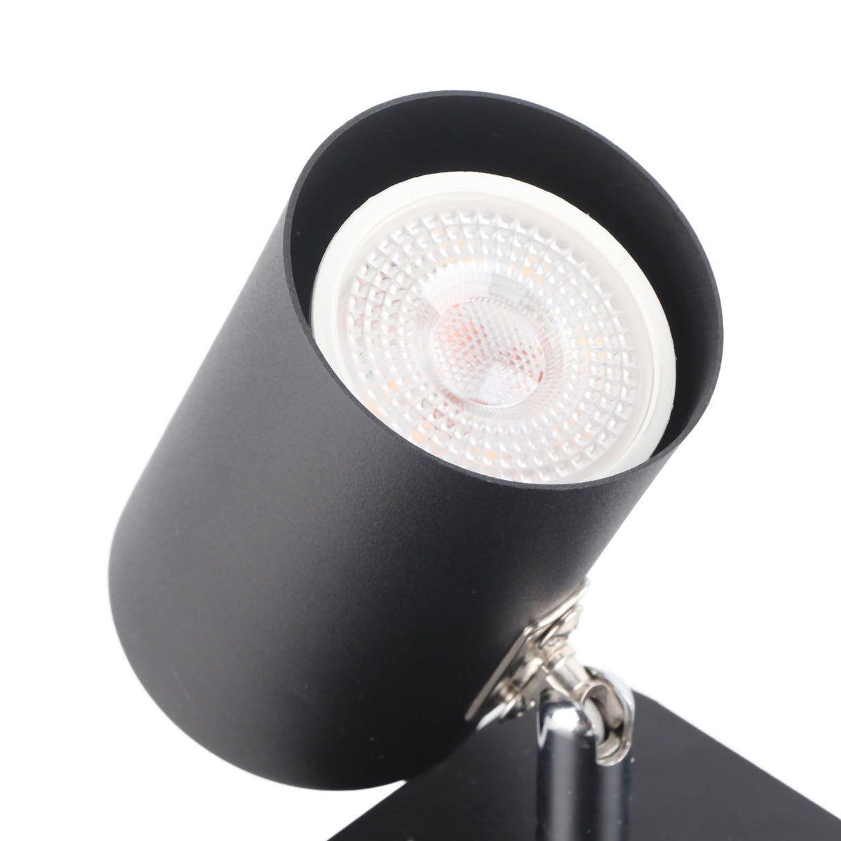 LED Wall Light USB Interface Wireless Charging LED Wall Lamp for Living Room Bedroom 85‑265V Black Right