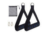 Yoga Strength Trainer Pull Down Home Gym Exercise Handles Replacement Fitness Equipment for Pilates -Blue