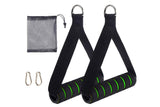 Yoga Strength Trainer Pull Down Home Gym Exercise Handles Replacement Fitness Equipment for Pilates -Green