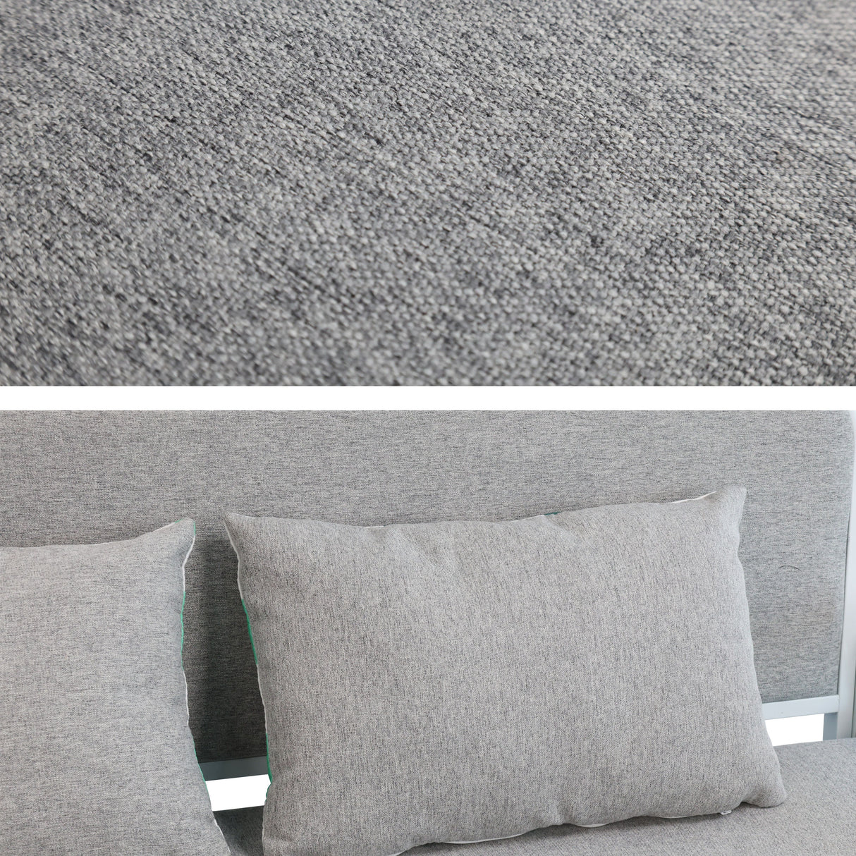 2 In 1 Sofa Bed Beneath Foldable Carbon Hidden Storage Sofa - 108cm