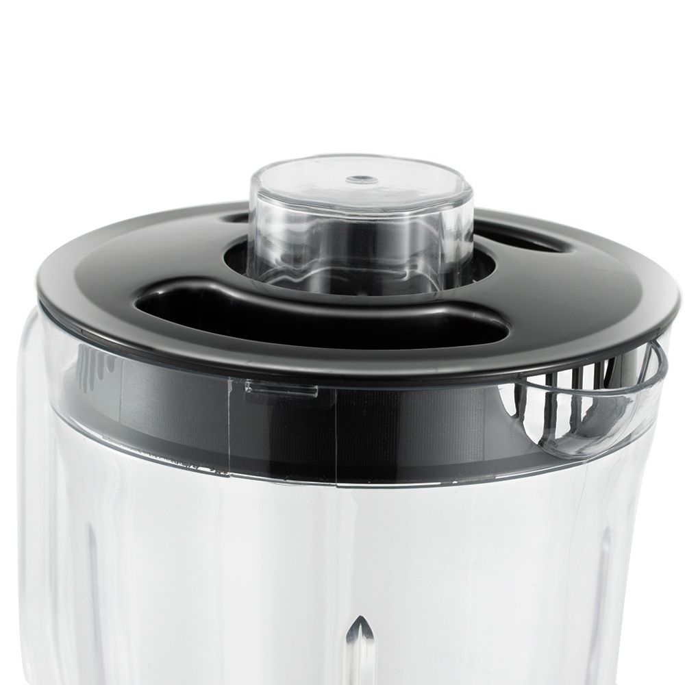 Four-in-One Electric Food Processor Blender with Multi-Function Cups for Juicing, Meat Grinding, Coffee Bean Milling and Baby Food Prep in Home Kitchens (Black)