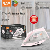 Handheld Electric Steam Iron with Ceramic Non-Stick Soleplate, 1200W Fast Heating for Garment Wrinkles, Vertical and Horizontal Steaming for Home Laundry, Travel, and Daily Fabric Care (Black)