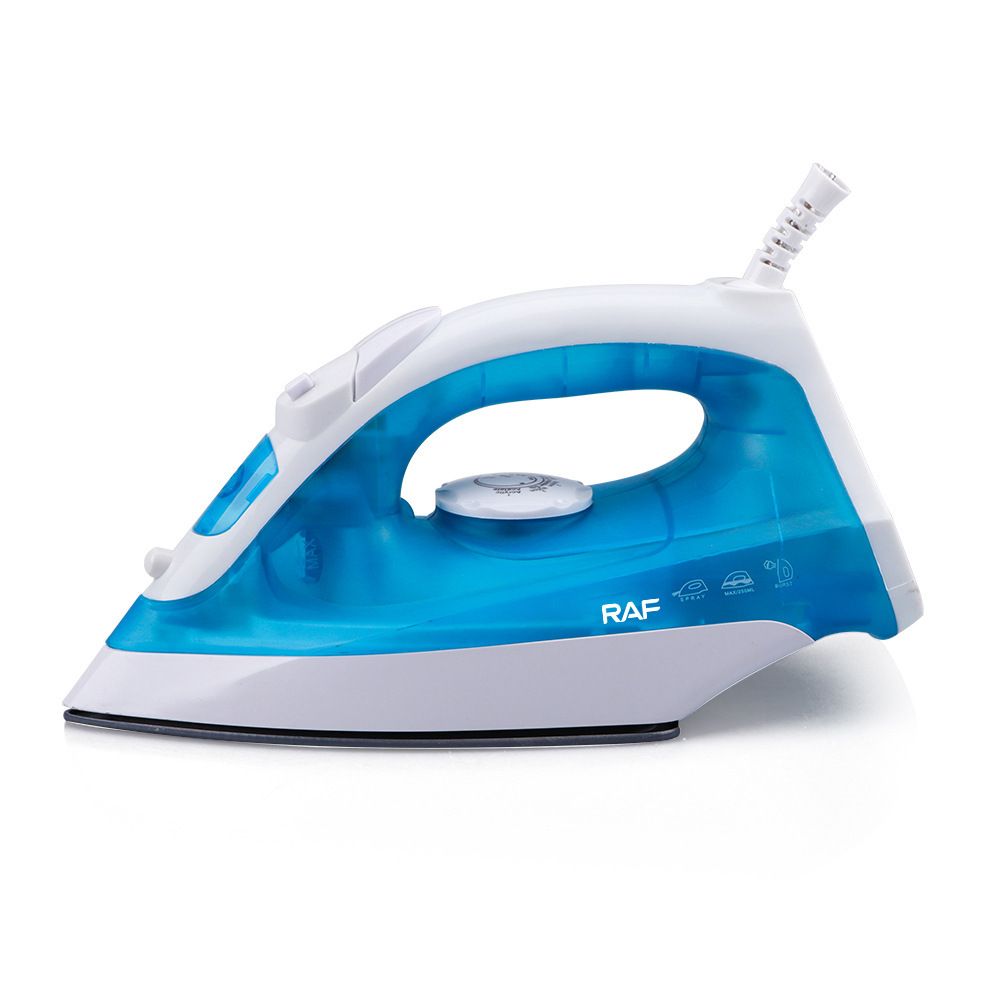 Handheld Electric Steam Iron with Ceramic Non-Stick Soleplate, 1200W Fast Heating for Garment Wrinkles, Vertical and Horizontal Steaming for Home Laundry, Travel, and Daily Fabric Care (Blue)