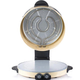RAF Electric Pizza Maker with Non-Stick Baking Pan, 2200W Countertop Pizza Oven for Home Kitchen, Adjustable Temperature and Timer, Even Heating, Easy to Clean, Multi-Purpose Griddle for Pizza and More (White)