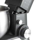 Versatile Stand Mixer with 4.0L Stainless Steel Bowl and 1600W Motor for Home Baking, Dough Kneading, Whipping, and Mixing Tasks (Grey)