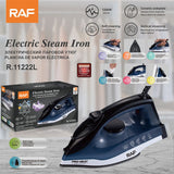 1200W Automatic Steam Iron with Ceramic Soleplate for Home Laundry, Garment Wrinkle Removal, Vertical Steaming, Spray and Self-Cleaning Functions (RoyalBlue)