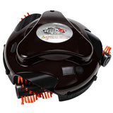 Automatic Grill Cleaning Robot with Nylon Brushes for Effortless Removal of Grease, Burnt Residue and Food Debris on Any Size Barbecue Grill, Ideal Gift for BBQ Lovers (Black)