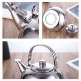 Kitchenware for Home and Office with Infuser Filter, Coffee Teapot, Kettles, Oolong Green Tea Pitcher