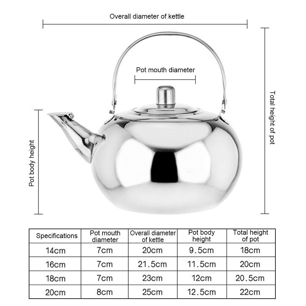 Kitchenware for Home and Office with Infuser Filter, Coffee Teapot, Kettles, Oolong Green Tea Pitcher