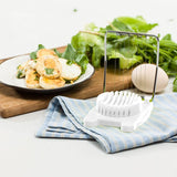 Egg slicer heavy-duty aluminum stainless steel wire egg knife portable kitchen tool multi-purpose wire egg knife