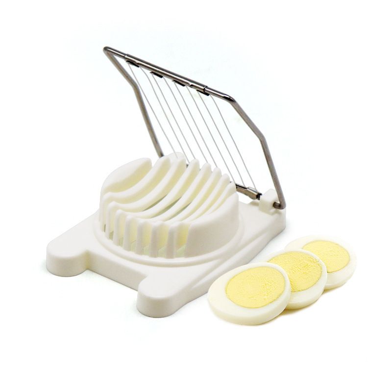Egg slicer heavy-duty aluminum stainless steel wire egg knife portable kitchen tool multi-purpose wire egg knife