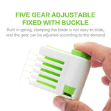 DIY Cake Slicer, Stratification Auxiliary Bread Slice, Toast Cut, 5 Layers Leveler Slicer, Kitchen Fixator Tool Green