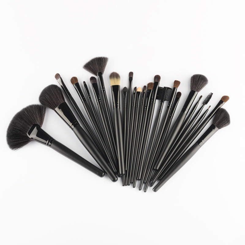 32pcs  Makeup Brushes Premium Makeup Brushes Set Complete Cosmetic Brush Collection for Foundation Blending Powder Blush Eyeshadow