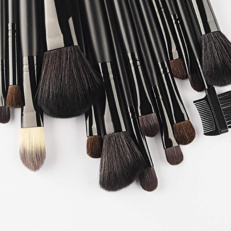 32pcs  Makeup Brushes Premium Makeup Brushes Set Complete Cosmetic Brush Collection for Foundation Blending Powder Blush Eyeshadow