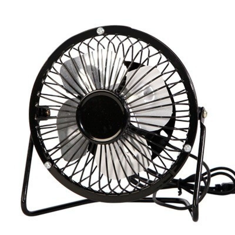 3 pcs Desk Fan Quiet Small USB Fan Portable Table Fan Mini Personal Fan Air Cooling Electric Fan for Home Office , 4 inch