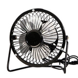 3 pcs Desk Fan Quiet Small USB Fan Portable Table Fan Mini Personal Fan Air Cooling Electric Fan for Home Office , 4 inch