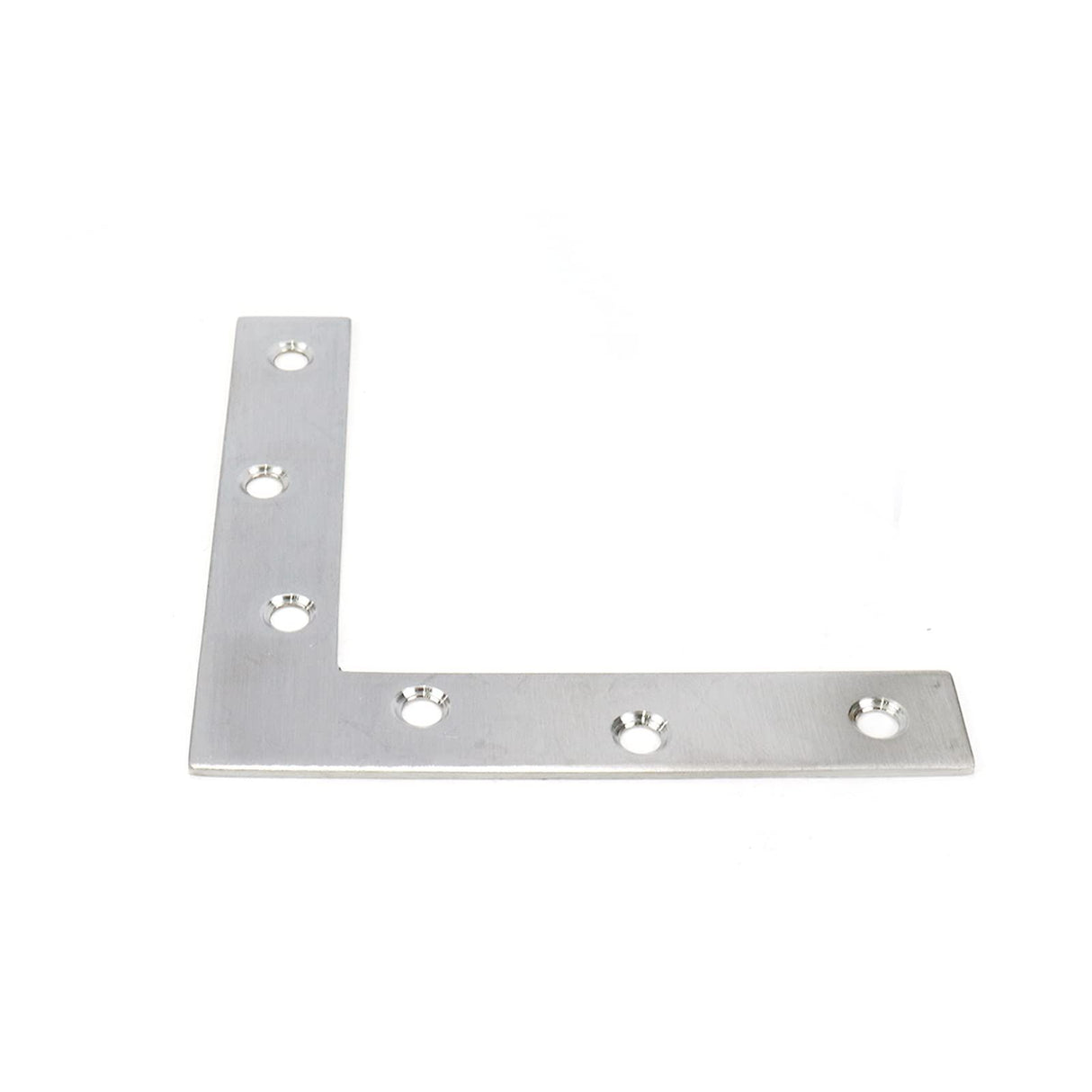 2 pcs Angle Bracket Stainless Steel L Shape Corner Brace Joint Bracket Furniture Cabinet Screens Wall Bracket Furniture Fastener