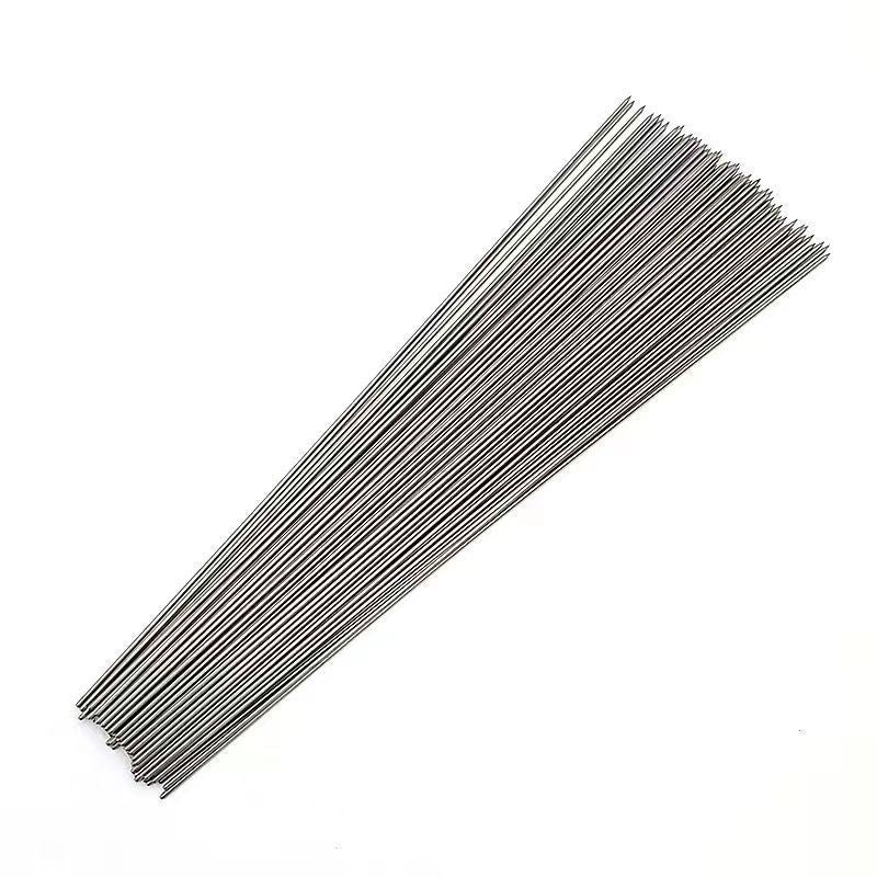 100pcs Silver stainless steel Sign off, high silicon level promotes low fuming that can be easily machined- 2.0 * 35cm