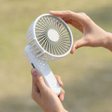 Battery Operated Rechargeable Fan Portable Handheld Personal Fan Portable Mini Clip on Fan,Rechargeable USB Battery Operated