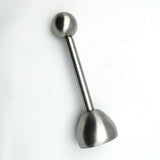 Stainless Steel Egg Cracker Topper Cutter Egg Cracker Opener Shell Separator Remover Egg Cutting Tool for Hard Soft Boiled Eggs