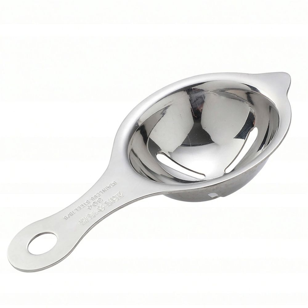Thickening of stainless steel egg yolk separator Egg white separator
Dishwasher Safe Kitchen Bake Tool, Silver