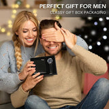 Men's Gift Set with Box, Brown Wallet Watch, Gifts for Men, Valentines Day Gifts for Him, Valentine's Day & Father's Day Present Gift