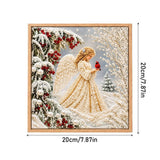 Christmas DIY Pearl Diamond Painting Kit for Adults, 5D Full Drill DIY, Round Painting for Home Wall Decor