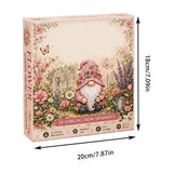 24 Days Gnome Diamond Painting Advent Calendar 2027, 24 Unique Flower Gnomes Diamond Art Kit, DIY Diamond Ornaments Countdown Calendar for Adults Beginners, Holiday Gift