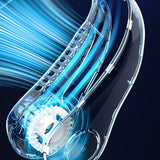 Neck Portable Fan - Handheld Fan, Neck Wearable Fans | Personal Air Hanging Neck Bladeless Fan with 3 Wind Modes