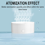 Fruit and Vegetable Washing Machine Cleaner Device in Water  Produce Purifier with Wireless Charging Purification Technology White