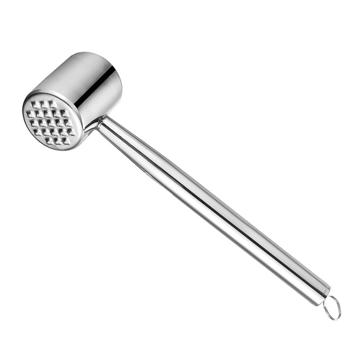 Meat Tenderizer Stainless Steel Heavy Meat Hammer Tool and Hand-Held Meat Tenderizing Needle Tool can Tenderize Steak