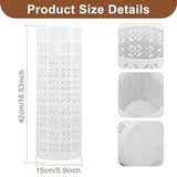 Umbrella Stand for Entryway,Metal Umbrella Holder,Freestanding Umbrella Stand Round Umbrella Holder Bin Waterproof Umbrella Storage Rack Indoor Walking Stick Holder for Home Entryway(15*42cm,White)