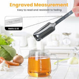 21 Pieces Measuring Cups and Spoons Set - Includes 7 Stainless Steel Measuring Cups,8 Rectangular & 5 Mini Measuring Spoons with Leveler Fits Spice Jars,Ideal for Dry and Liquid Ingredients