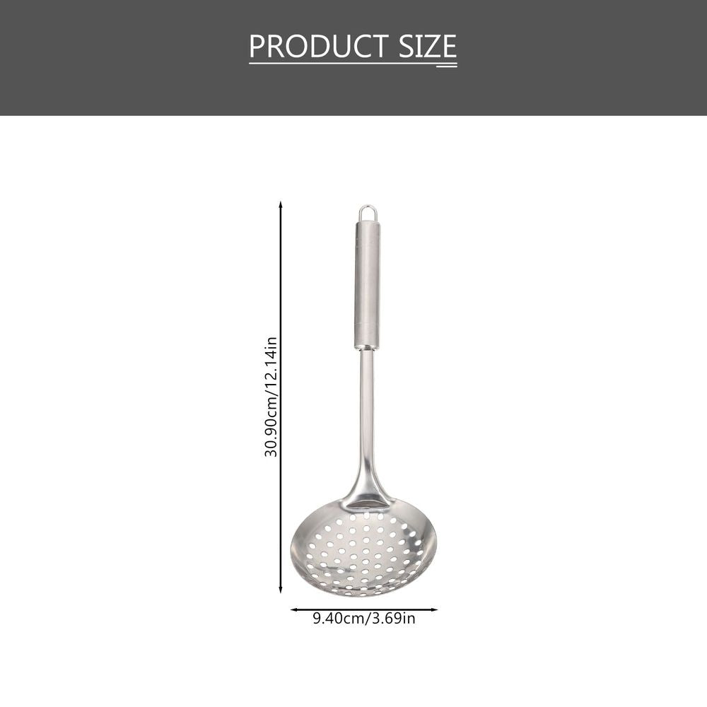 304 Stainless Steel Kitchen Utensil Set,5 Piece,Ergonomic Stay-Cool Hollow Handles,Dishwasher Safe,Silver