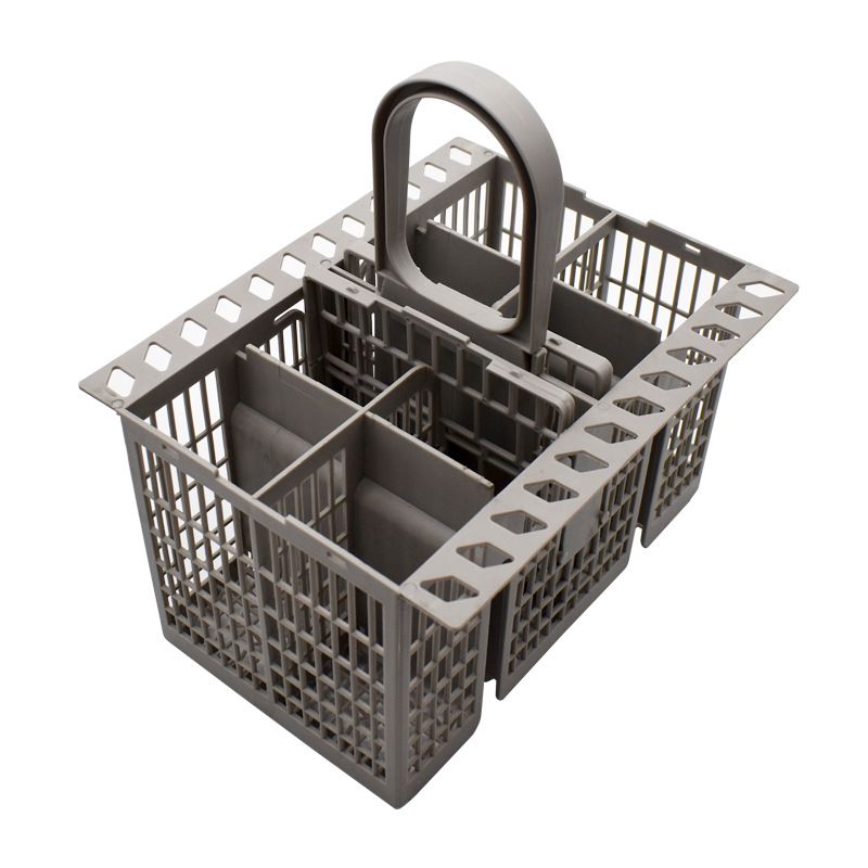 Cutlery Basket Dishwasher, Box for Multipurpose Dishwashers Universal Cutlery Basket Replacement （grey）