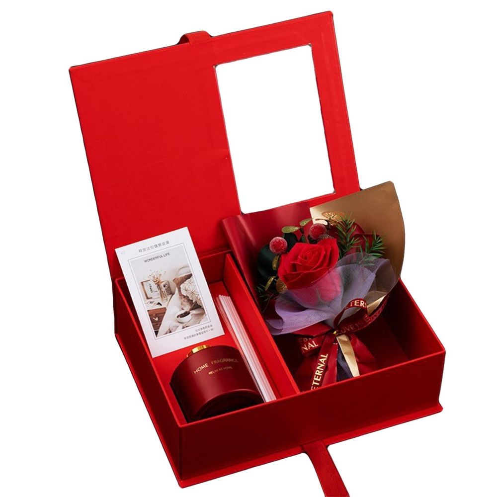 Birthday Gifts For Women - Relaxing Spa Gift Basket - Aromatherapy Rose Gift Set - Perfect for Christmas, Mother's Day, Valentine's Day & More!