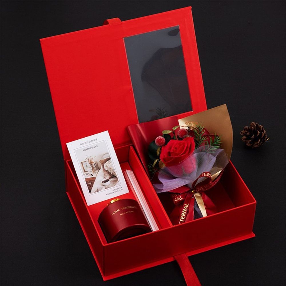 Birthday Gifts For Women - Relaxing Spa Gift Basket - Aromatherapy Rose Gift Set - Perfect for Christmas, Mother's Day, Valentine's Day & More!