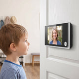 120-Degree Digital Door Viewer with Night Vision and High Resolution for Front Door