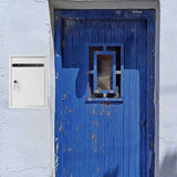 White Lockable Wall Mount Letter Box for Donation Suggestion and Ballot Collection