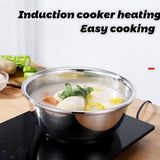 Multifunctional Stainless Steel Mixing Bowls Set with Colander Strainer & Shredding Lid, All-in-One Kitchen Basin for Fruit Vegetable Washing Draining Food Prep