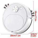 Robot Vacuum And Mop Combo, 3 In 1 Mopping Robotic Vacuum Robot Vacuum Cleaner, Slim, Ideal For Hard Floor, Pet Hair, Carpet