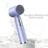 6-in-1 Electric Facial Cleanser, 3-Speed, LED Display（WHITE）