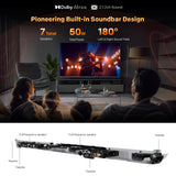 SKYWORTH 55" MagicSound Google TV, 144Hz UHD QLED+, 2.1.2 Sound, Built-in Subwoofer, Dolby Vision+Atmos, Eyecare TV, Find-my remote, Q7700G
