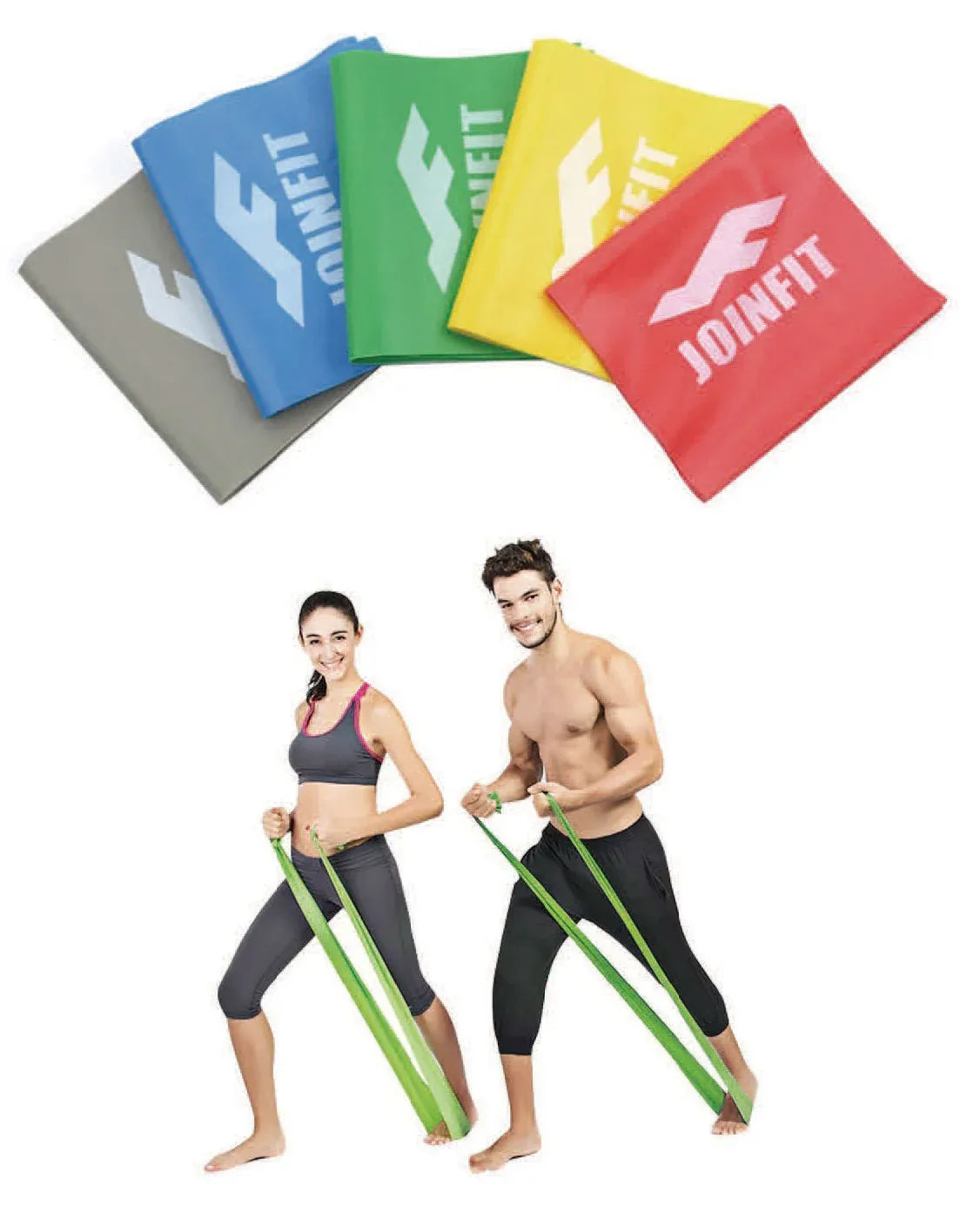 Latex Resistance Bands — BLUE - 1.5M/15LB SIZE: 150CM (L) X 15CM (W) X 0.45CM (H) // WEIGHT: 0.2KG