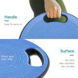 Plastic Portable Wobble Balance Board — Blue