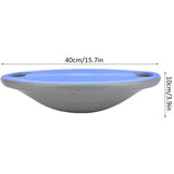 Plastic Portable Wobble Balance Board — Blue